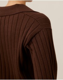 Tussah - Willow Ribbed Knit Relaxed Jumper