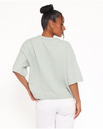 Petal & Pup - Lilith Knit Top - Sage