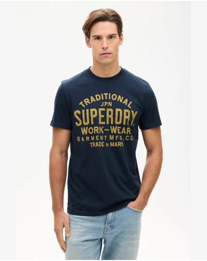 Superdry - Machine Goods Graphic Tee