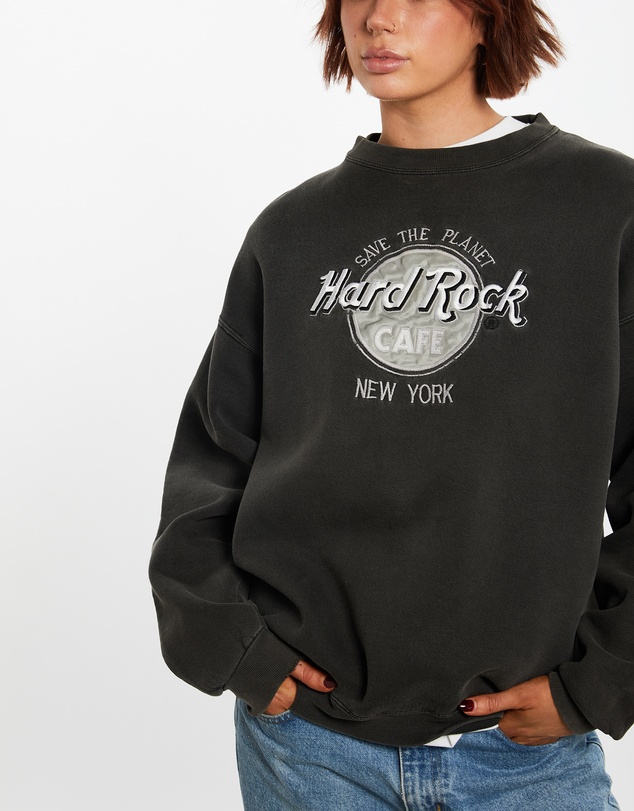 Vintage by The Real Deal - Pre Loved - 90s Hard Rock Cafe Sweatshirt
