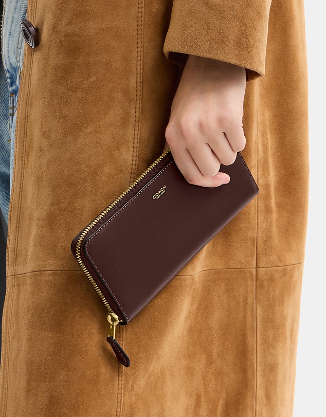 Coach - New York Slim Accordion Zip Wallet