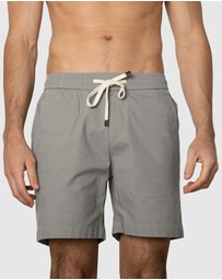 Mosmann - Travis Casual Shorts - Mid Grey
