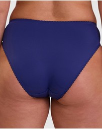 Sans Complexe - Narcisse Plus Size Classic Brief with Embroidery