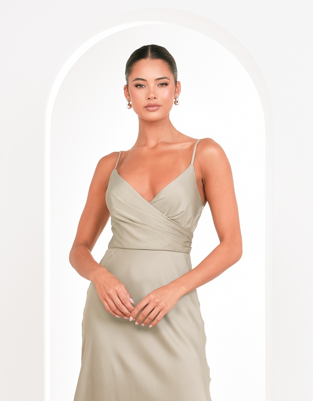 Pilgrim - Yara Wrap Neck Maxi Dress