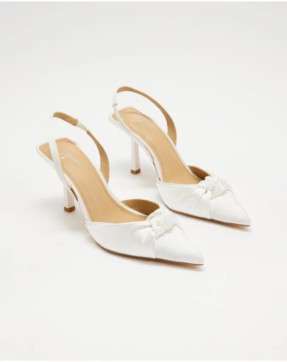 SPURR - Lina Satin Heels - ONLINE EXCLUSIVE