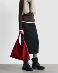 & Other Stories - Knitted Pencil Midi Skirt