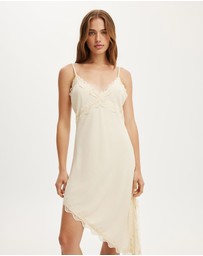 Cotton On - Layla Lace Slip Midi Dress