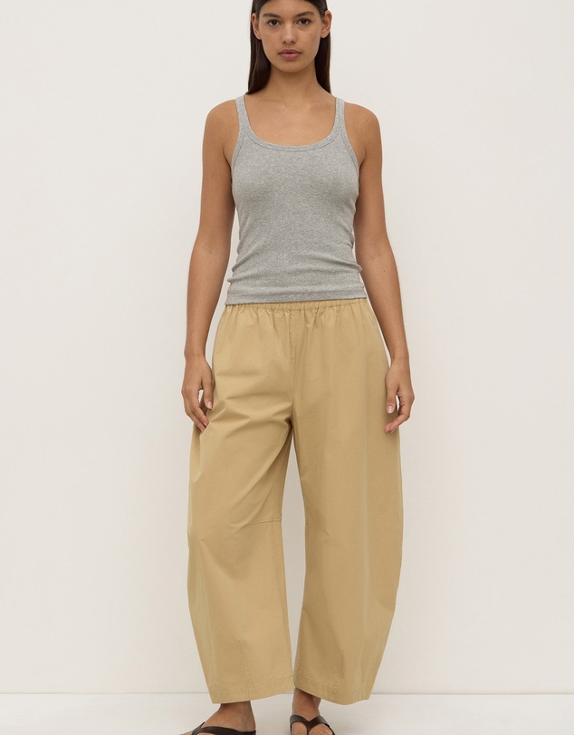 Revibe - Repaired Assembly Label Cotton Womens Pants