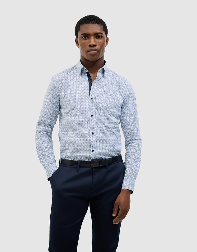 Politix - Dylan Damask Print Shirt