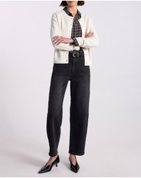 David Lawrence - Natalie Cable Knit Cardigan