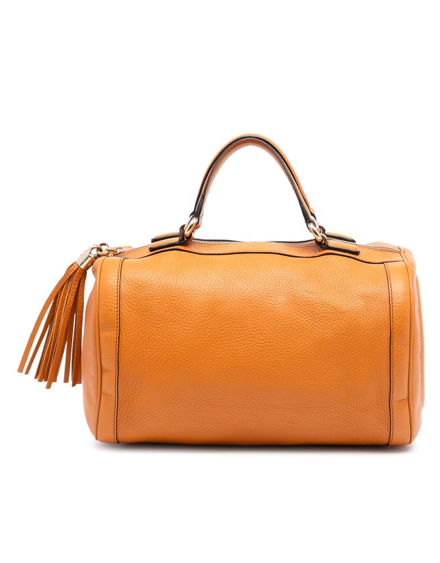 Pre-Loved by Azura Reborn - Pre-Loved Medium Pebbled Calfskin Soho Boston Bag