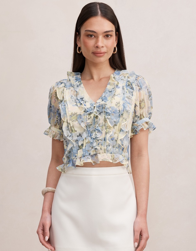 Forever New - Blossom Ruffle Blouse