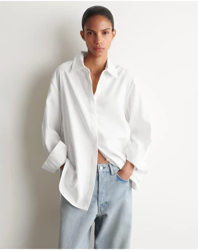 COS - Longline Linen Shirt