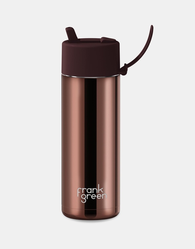 Frank Green - 20oz Ceramic Reusable Bottle with Flip Straw Lid