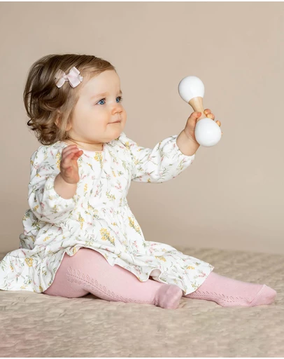 Bebe by Minihaha - Charlie Wattle Organic Overlay Dress - Babies