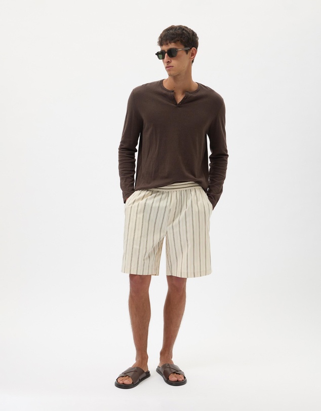 AERE - Stripe Boxer Shorts