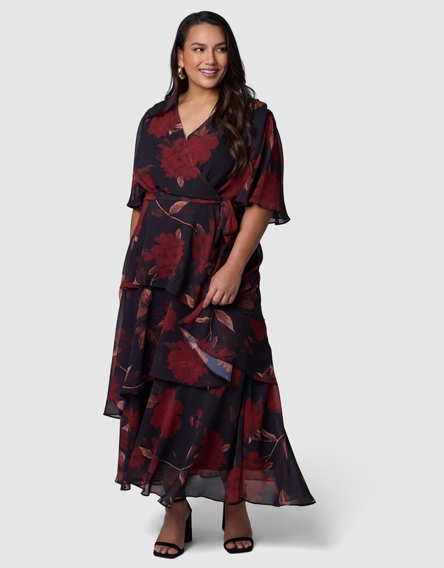 Pink Dusk by Curve Project - Hypnotic Maxi Dress
