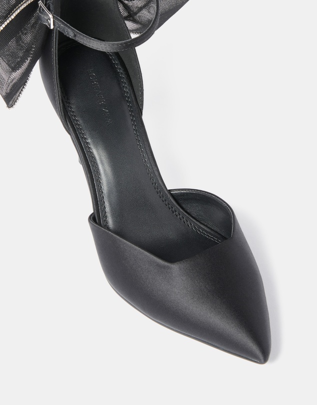 Forever New - Dana Diamante Bow Court Shoes