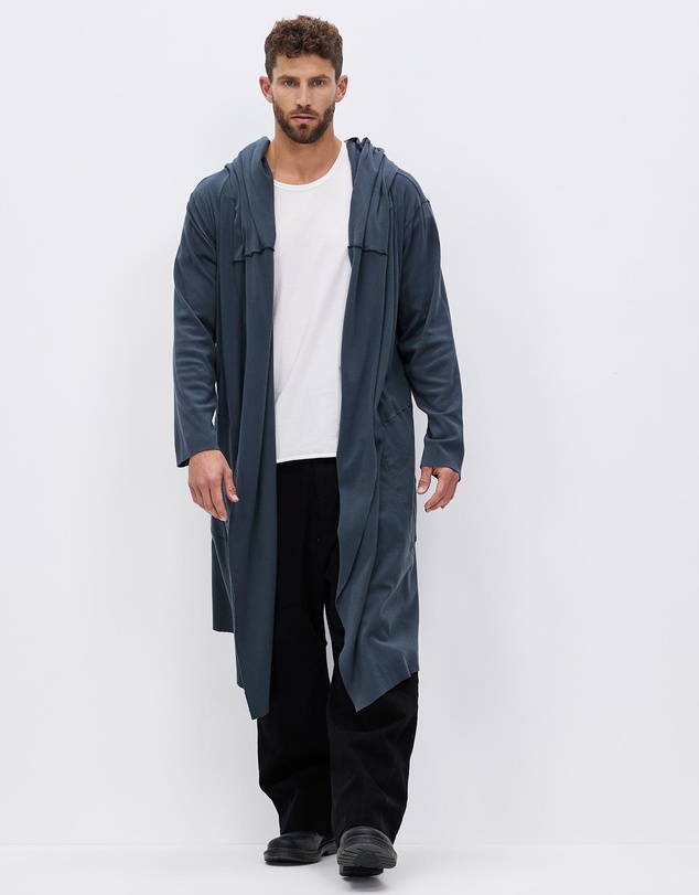 Surrounded By Ghosts - The Aikinite Hooded Rib Knit Cardigan