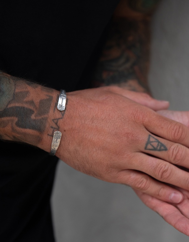 Haze & Glory - ICONIC EXCLUSIVE - Coconut Society Bangle in 925 Silver