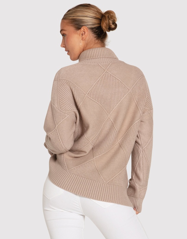 Belle & Bloom - The Academy Turtleneck Jumper