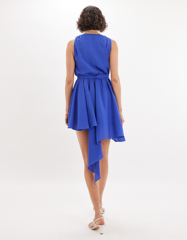 Amelius - Aimee Asymmetric Wrap Dress