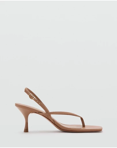 M.N.G - Strappy Heeled Sandals