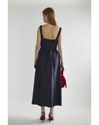 Glamorous - Bow front midi dress