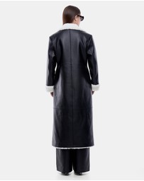 ENA PELLY - Jamie Leather Coat