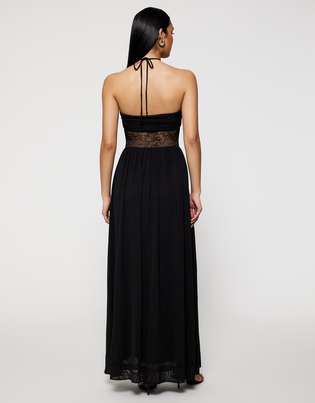 Lover - Isla Lace Halter Maxi Dress