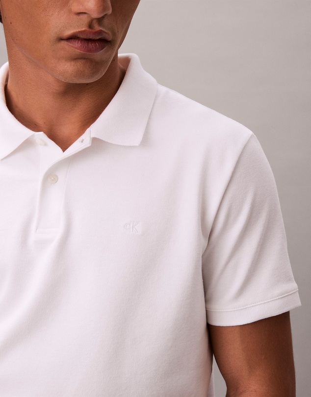 Calvin Klein - Supima Cotton Slim Refined Pique Polo Shirt