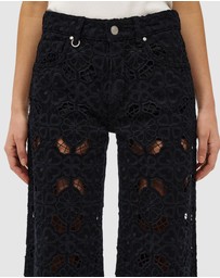 Neuw - Eva Wide Fiore Embroidery