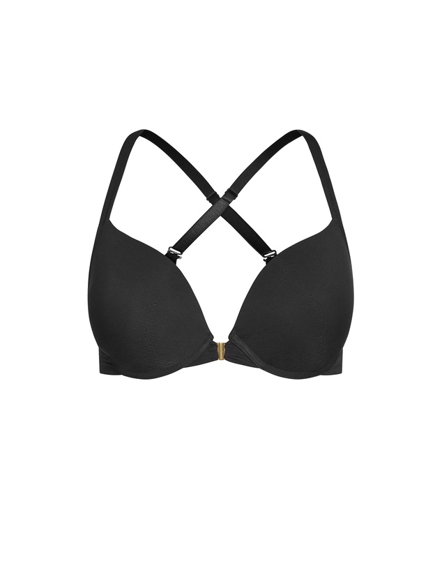 City Chic - Smooth & Chic Front Close Cotton Push Up Bra