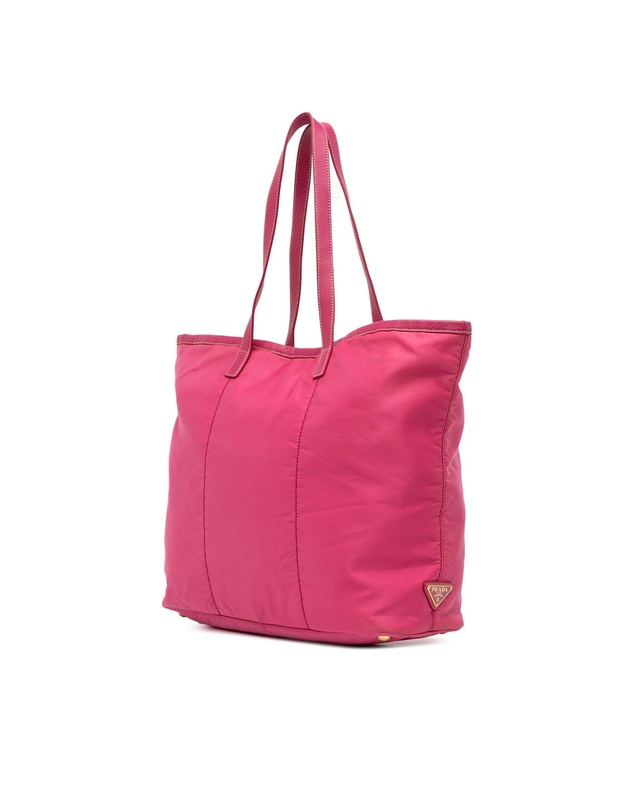 Pre-Loved by Azura Reborn - Pre-Loved Tessuto Canapa Logo Tote