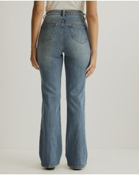 Atmos&Here - Ava Stretch Boot Leg Jeans