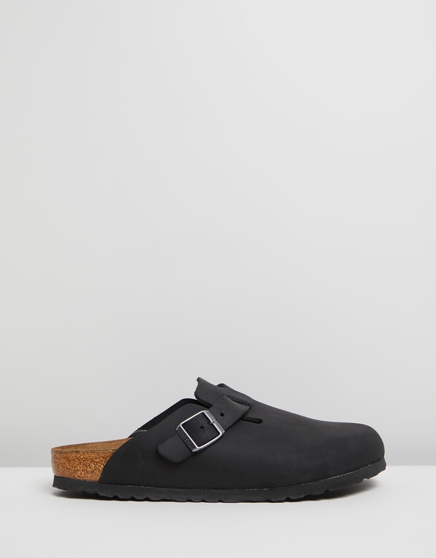Birkenstock - Boston Nubuck Oiled Narrow - Women's