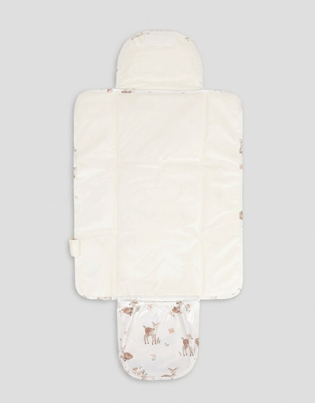 Living Textiles - Waterproof Travel Change Mat - Fawn Fables