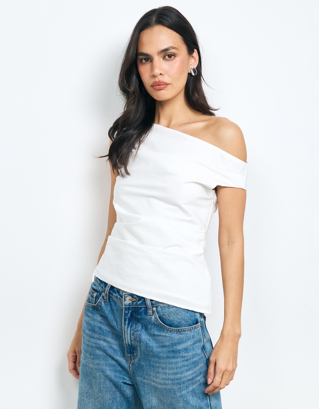 AERE - Hallie Off Shoulder Top