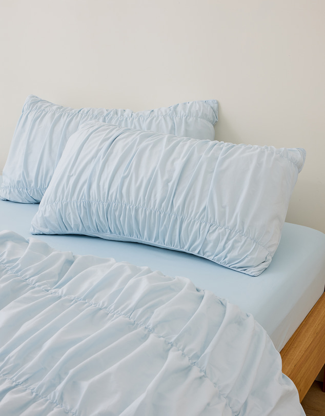 Sheet Society - Sofia Ruched Cotton Quilt Cover Set