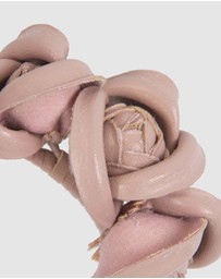 Max Alexander - Leather Flowers Headband