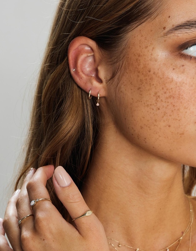 Luna Rae - Solid Gold - Venus Earrings