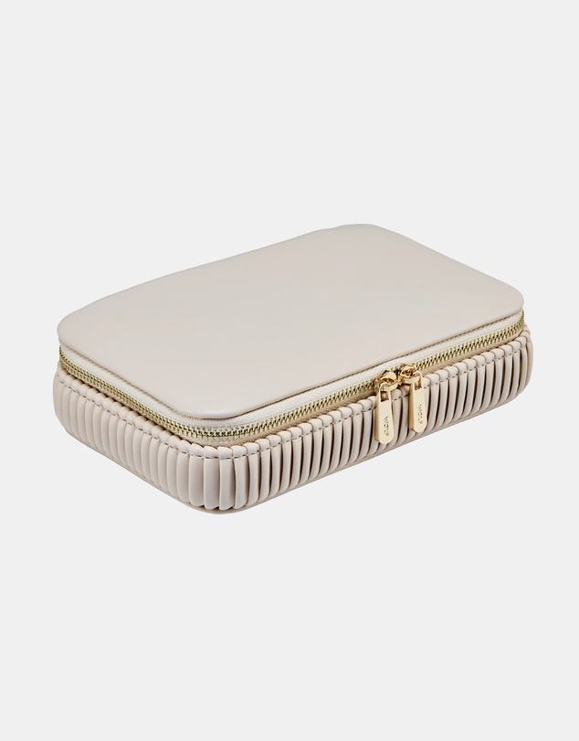 Wolf - Wolf Bella Travel Zip Case Bone