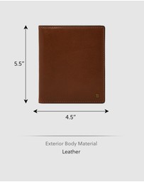 Fossil - Gift Brown Passport Case