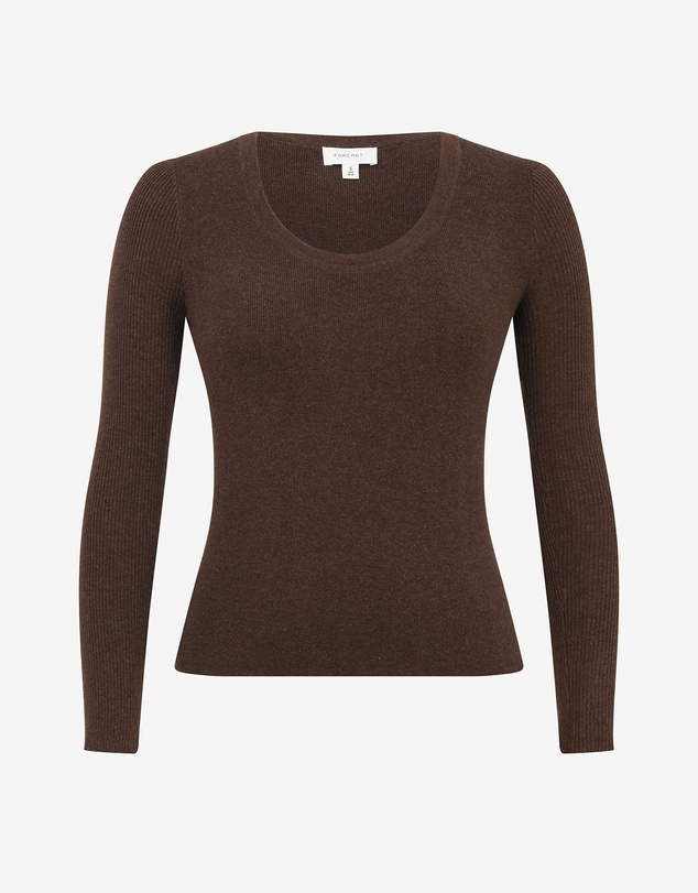 Forcast - Samira Scoop Neck Knit