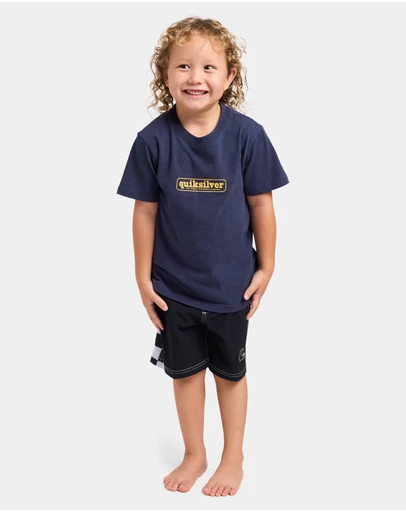 Quiksilver - Boys 2 to 7 Centres T-Shirt