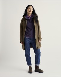 Seasalt - Seasalt Cornwall Green Coverack Waterproof Coat