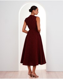 Pilgrim - Marlo High Neck Midi Dress