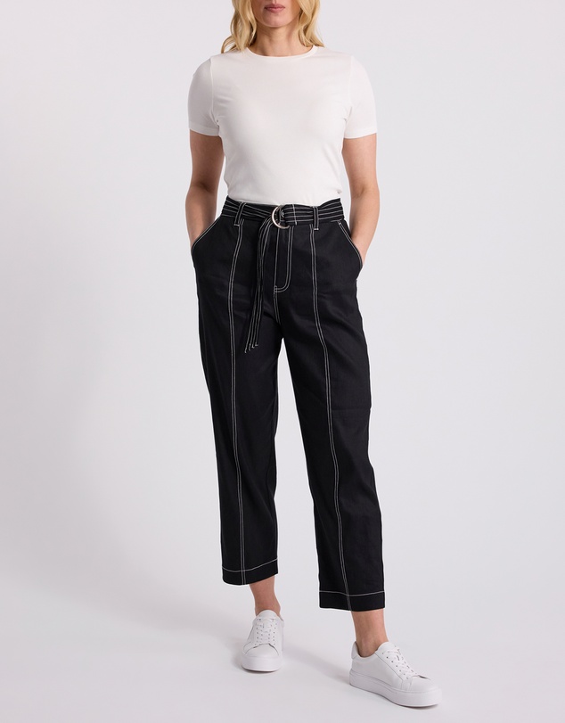 David Lawrence - Danna Linen Blend Pants