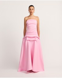 TOJHA - GAIA STRAPLESS MAXI DRESS BLUSH