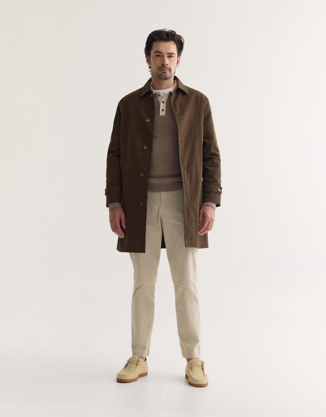 Oxford - Jay Cotton Twill Trench Coat